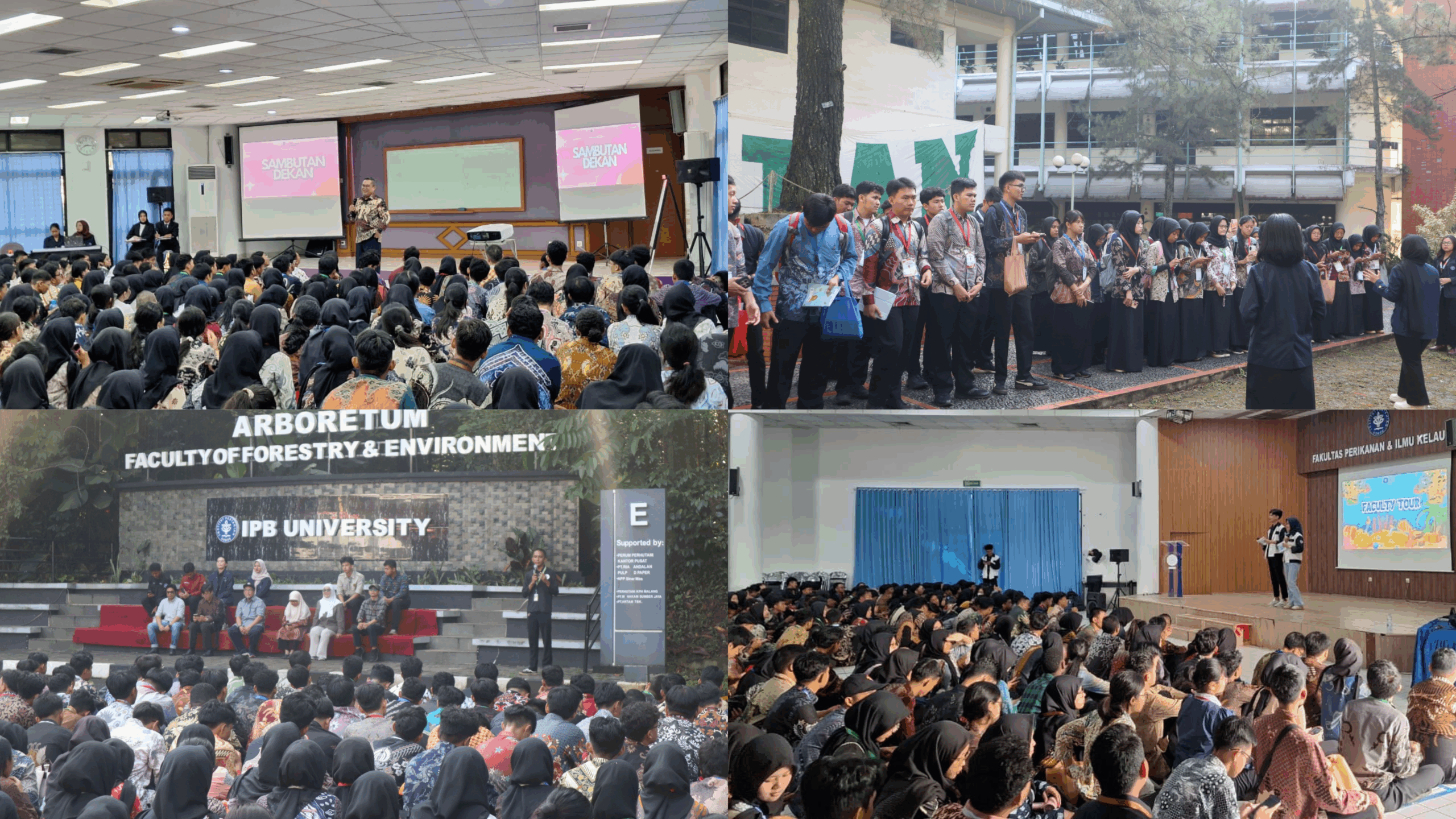 Sesi Sambutan Rangkaian Faculty Tour MPKMB IPB 62